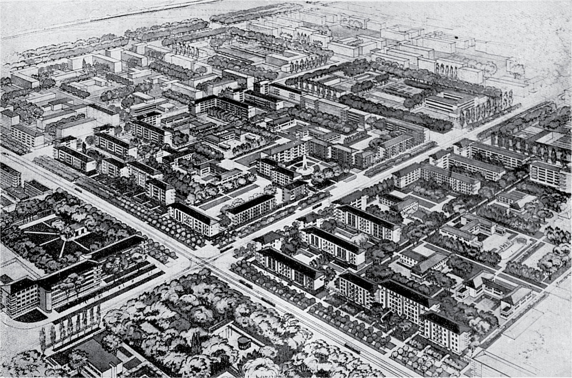 Lire la suite à propos de l’article L&rsquo;urbanisme post Stalinien